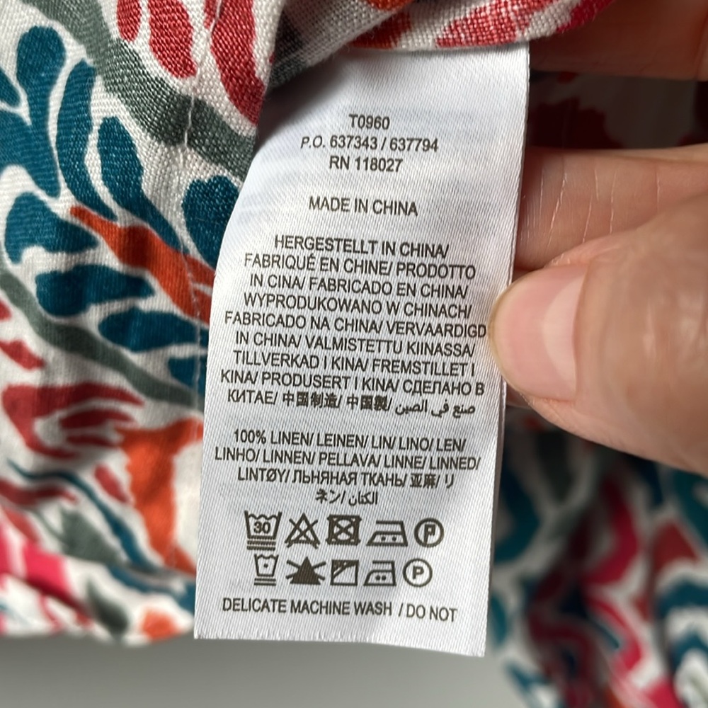 Boden Multicolor Patterned Blouse - image 7